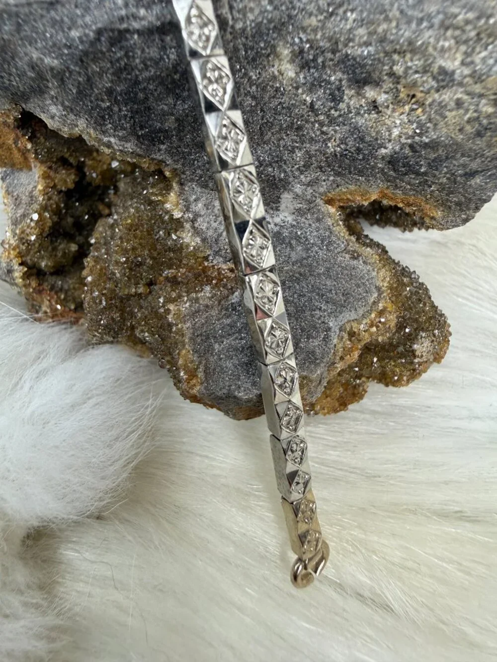 Vintage Kalbe USA 1/20 12K White Gold-Filled Watch Band 5.75